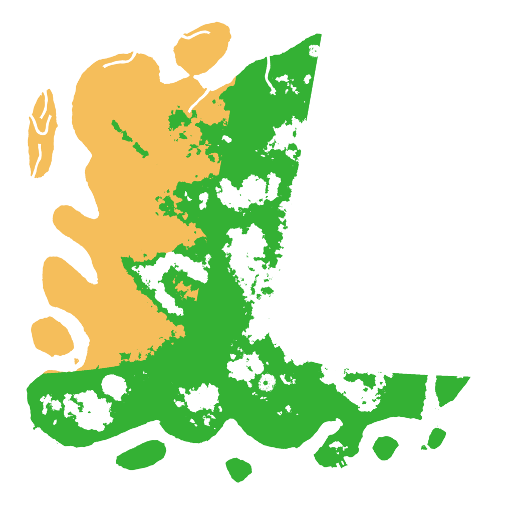 Biome Rust Map: Procedural Map, Size: 4500, Seed: 19159515