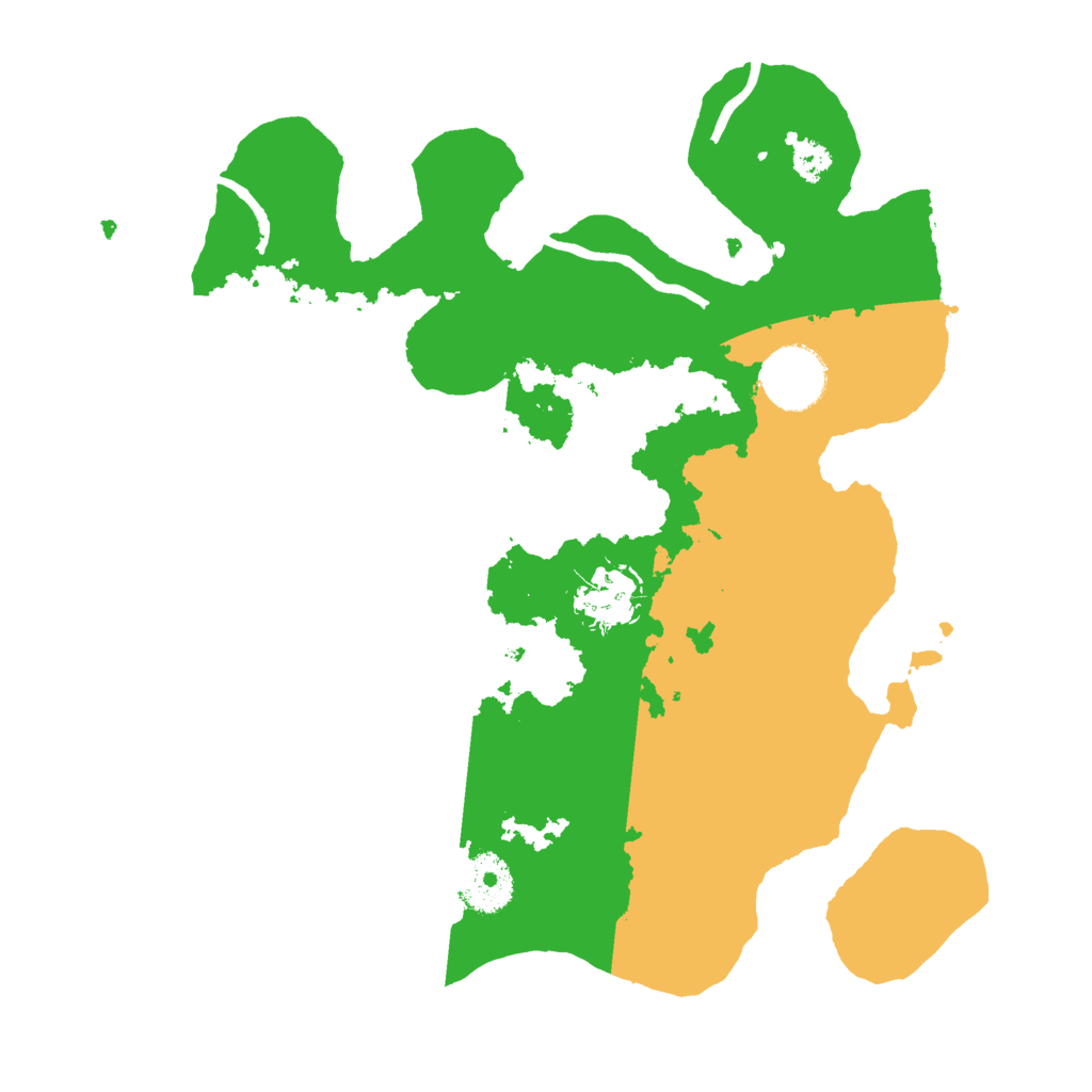 Biome Rust Map: Procedural Map, Size: 3000, Seed: 28900