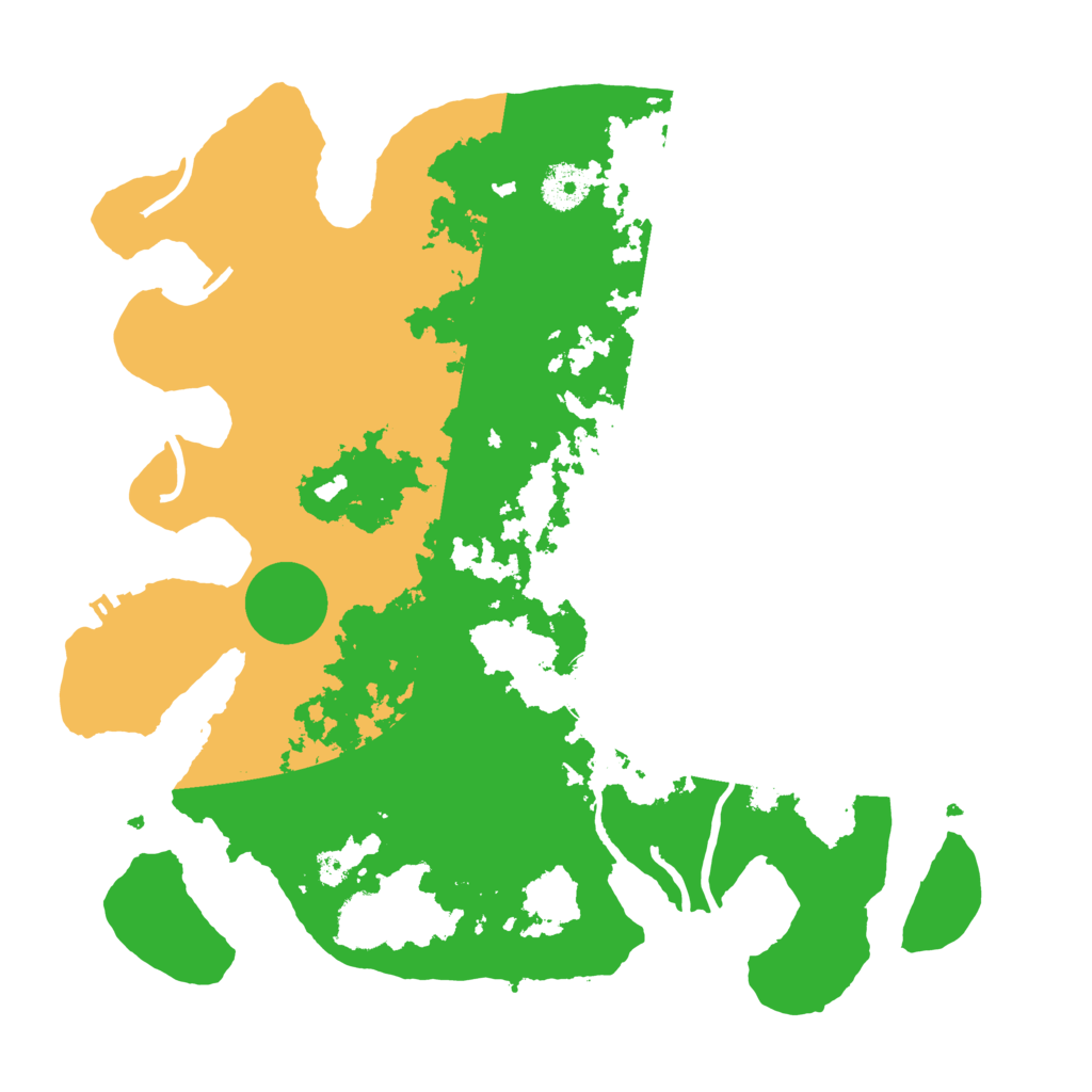 Biome Rust Map: Procedural Map, Size: 3500, Seed: 912019714