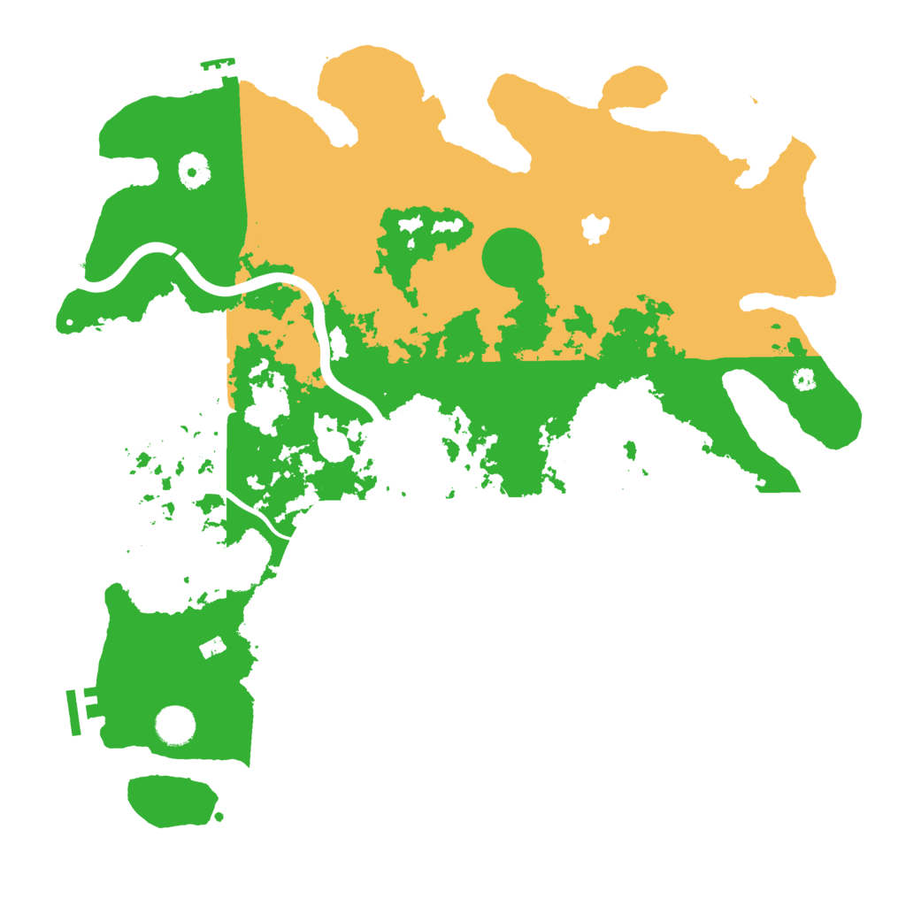 Biome Rust Map: Procedural Map, Size: 4000, Seed: 141004601