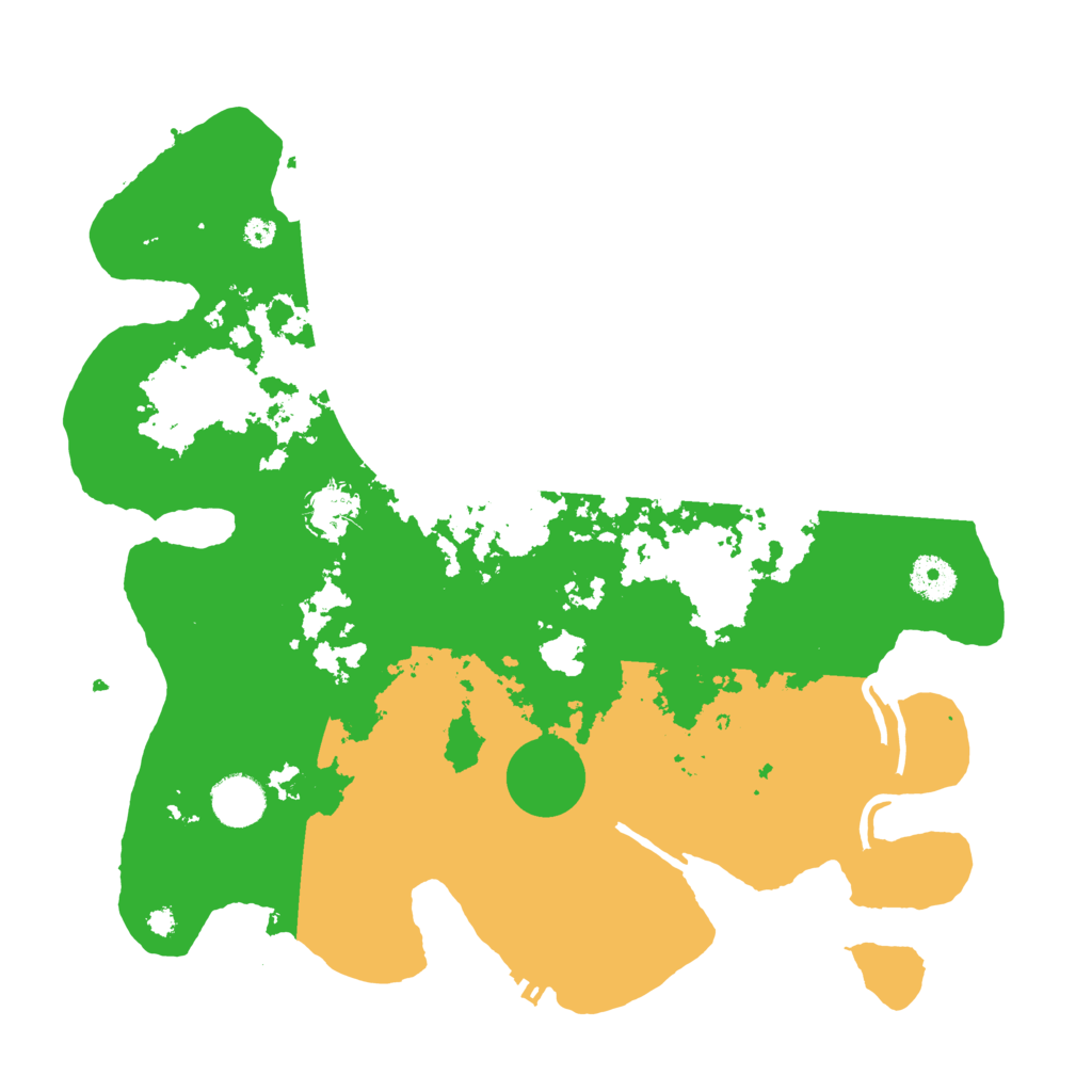 Biome Rust Map: Procedural Map, Size: 3650, Seed: 1072599456