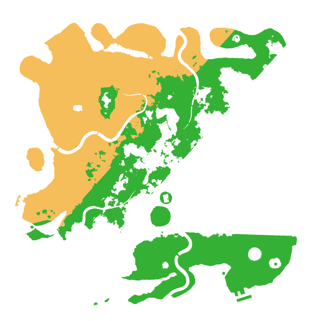 Biome Rust Map: Procedural Map, Size: 4250, Seed: 1603818905