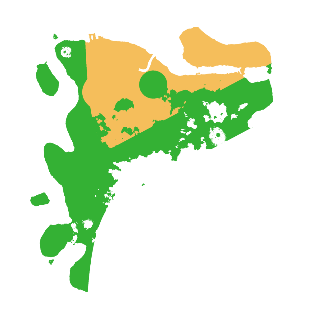 Biome Rust Map: Procedural Map, Size: 3000, Seed: 26012