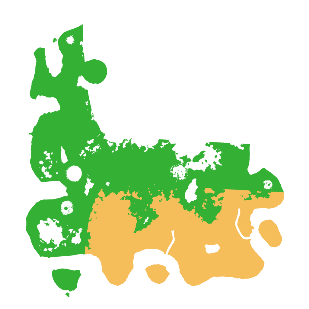 Biome Rust Map: Procedural Map, Size: 3500, Seed: 948046318