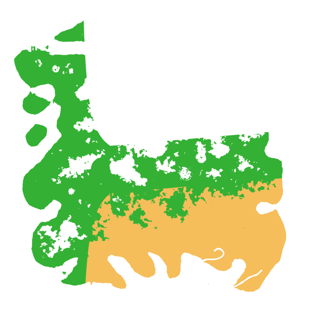 Biome Rust Map: Procedural Map, Size: 4500, Seed: 1285804689