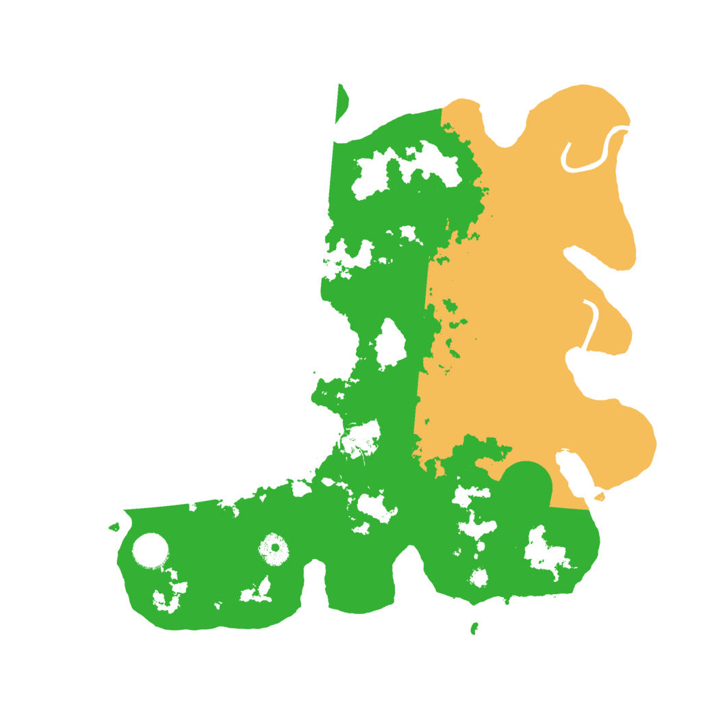Biome Rust Map: Procedural Map, Size: 3500, Seed: 728314466
