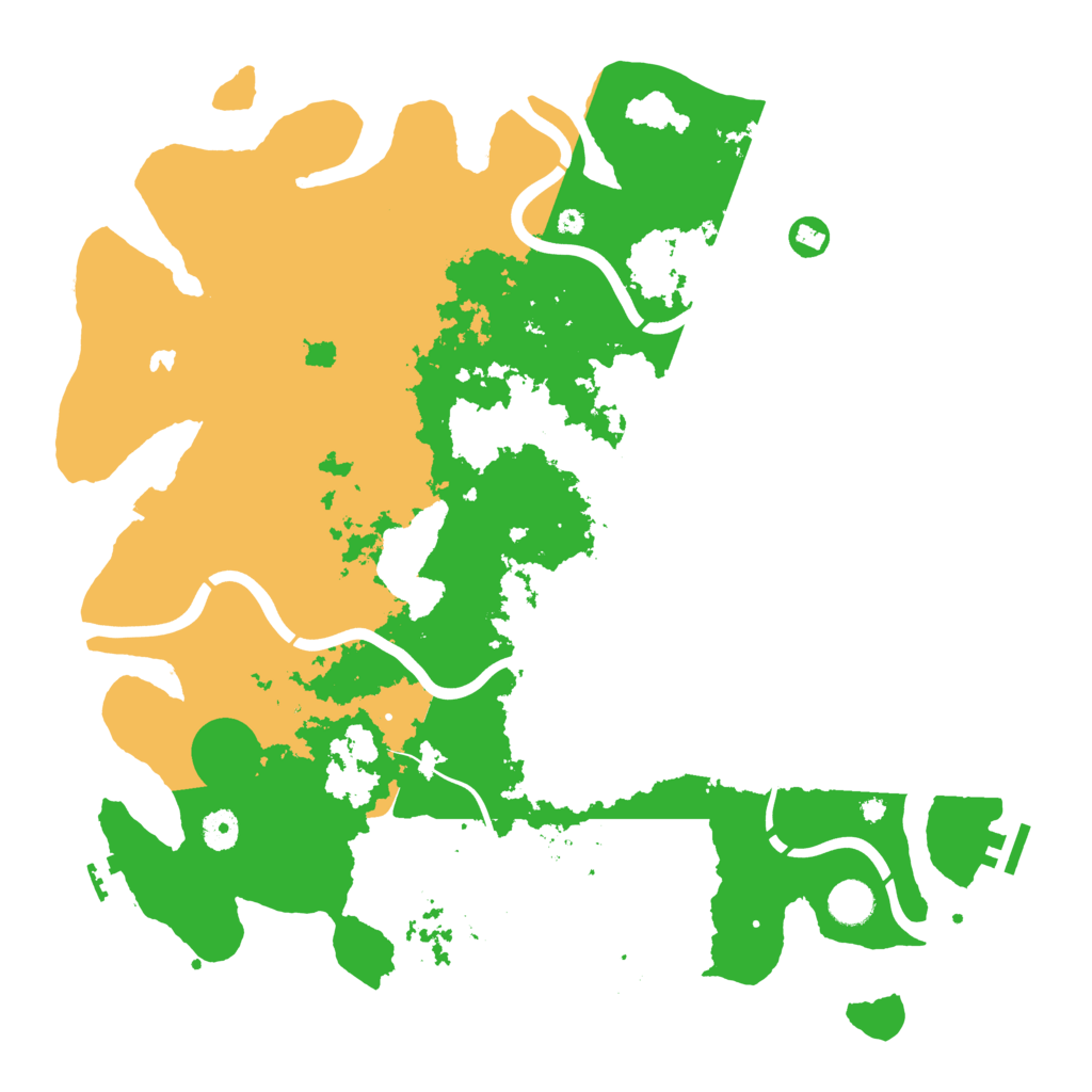 Biome Rust Map: Procedural Map, Size: 4250, Seed: 7282992