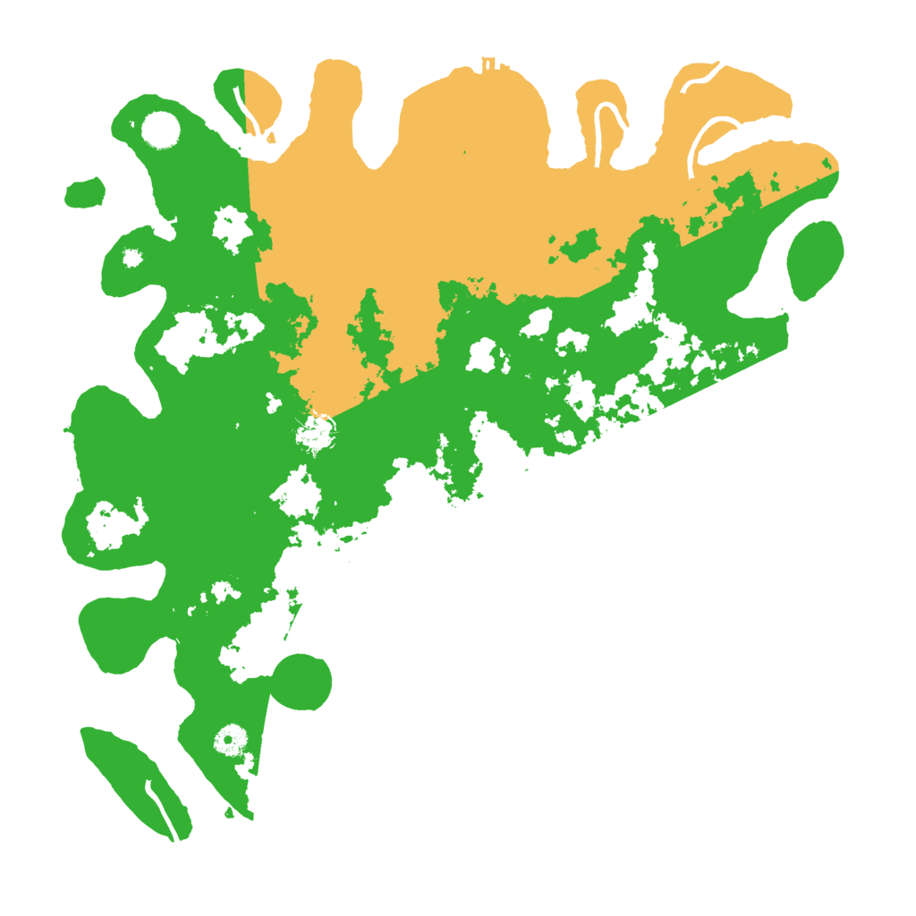 Biome Rust Map: Procedural Map, Size: 4300, Seed: 247288884