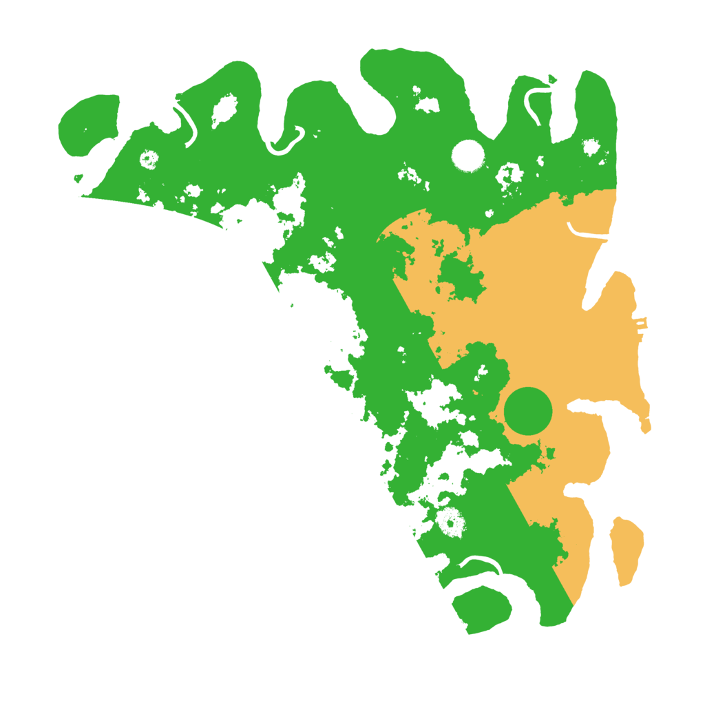 Biome Rust Map: Procedural Map, Size: 3850, Seed: 207830166