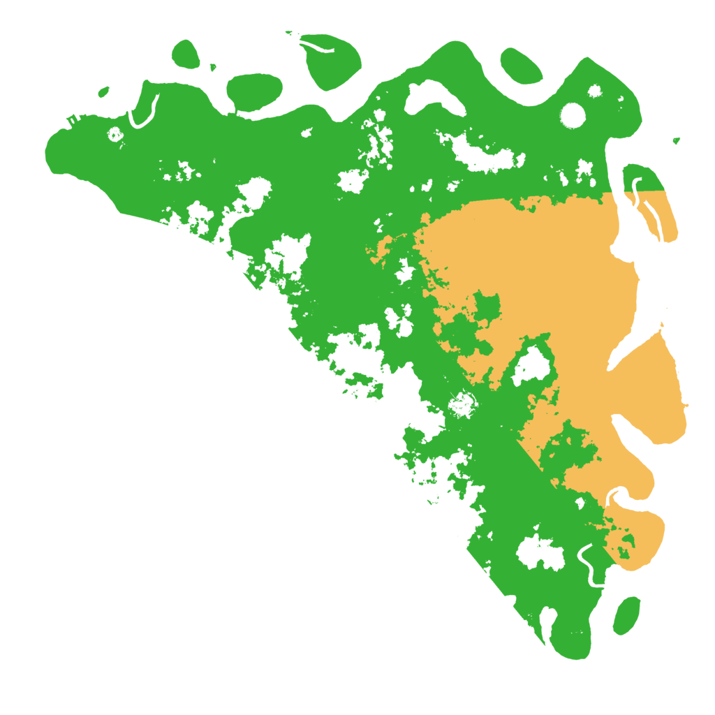 Biome Rust Map: Procedural Map, Size: 5000, Seed: 42950