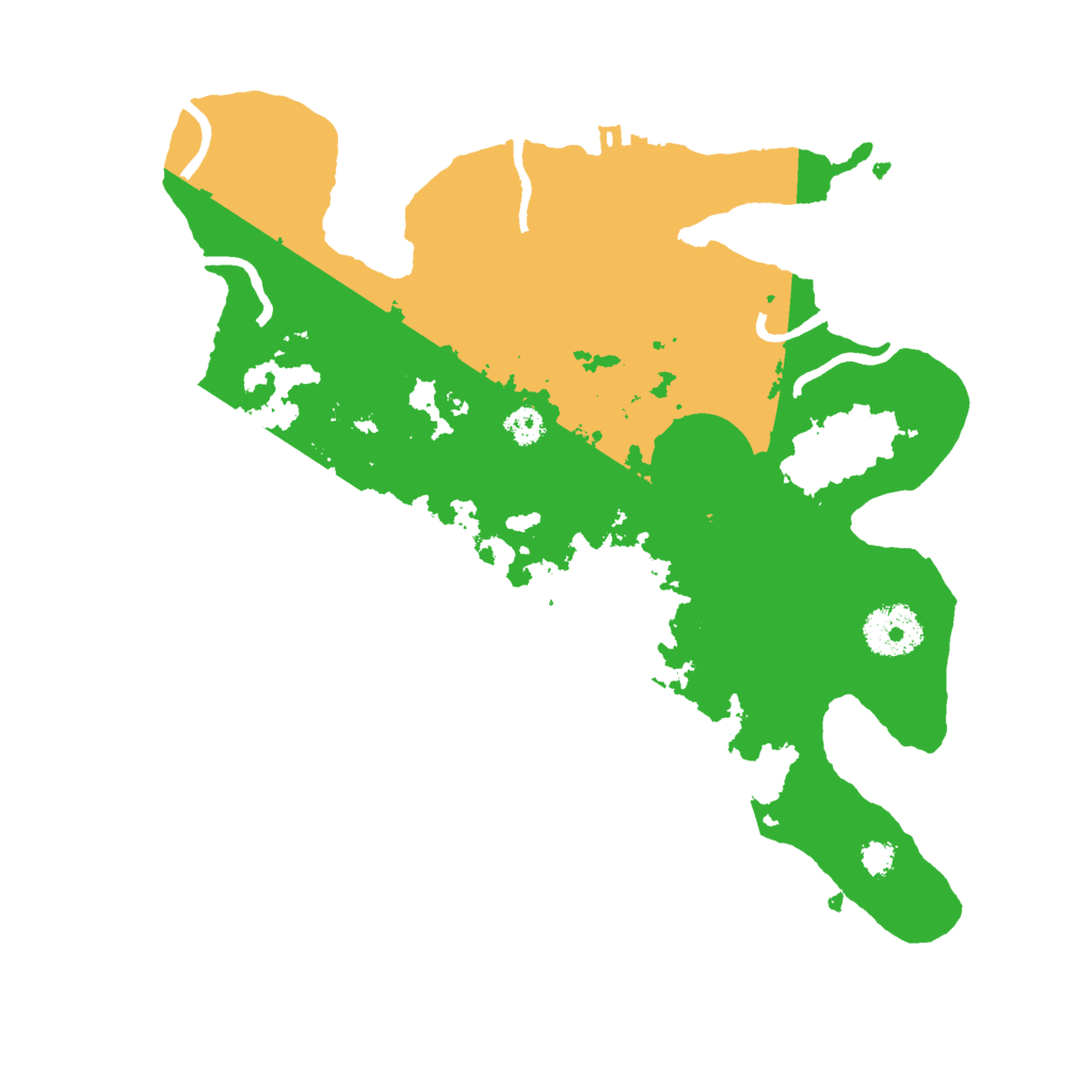 Biome Rust Map: Procedural Map, Size: 3000, Seed: 29003
