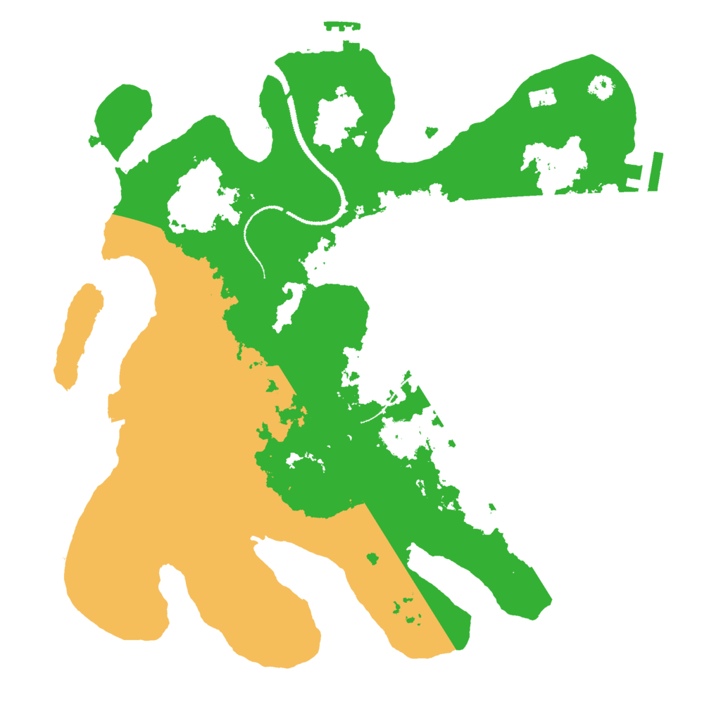 Biome Rust Map: Procedural Map, Size: 3000, Seed: 1550637354