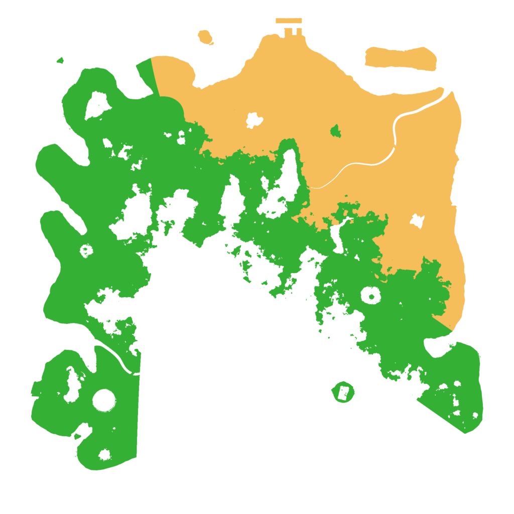 Biome Rust Map: Procedural Map, Size: 4000, Seed: 211901057