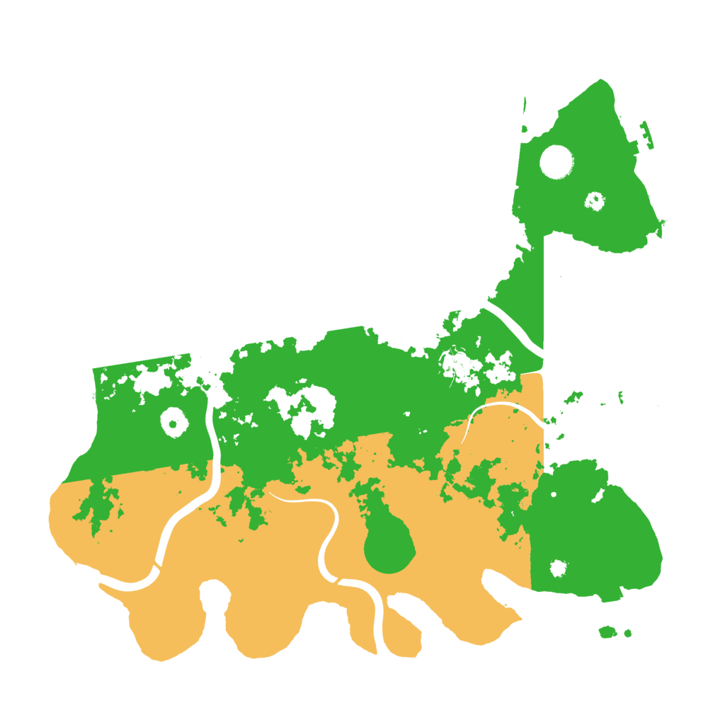 Biome Rust Map: Procedural Map, Size: 3850, Seed: 36781387