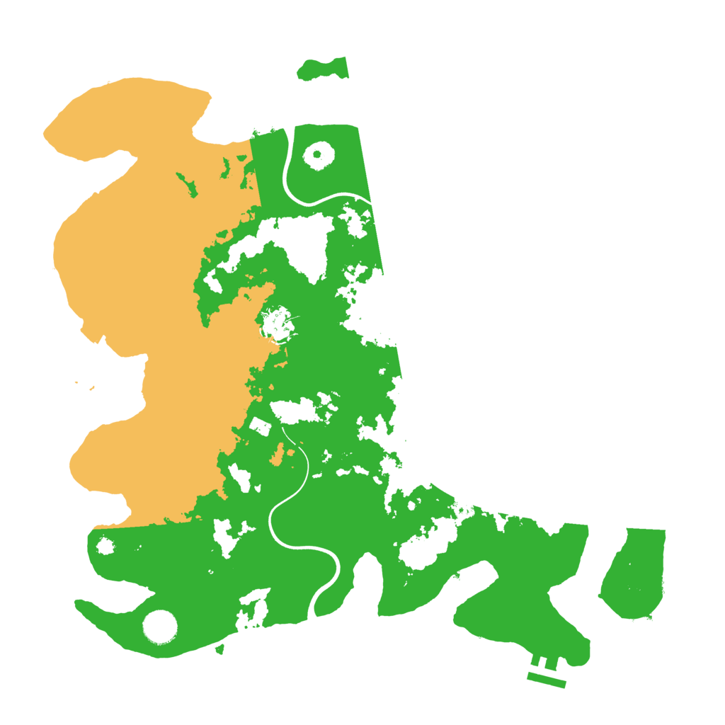 Biome Rust Map: Procedural Map, Size: 3750, Seed: 652005139