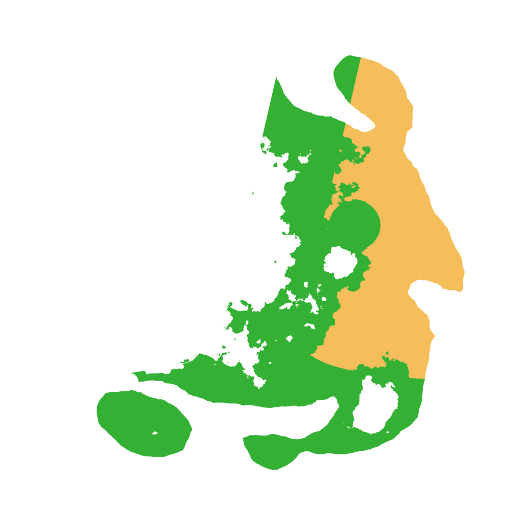 Biome Rust Map: Barren, Size: 2800, Seed: 2649