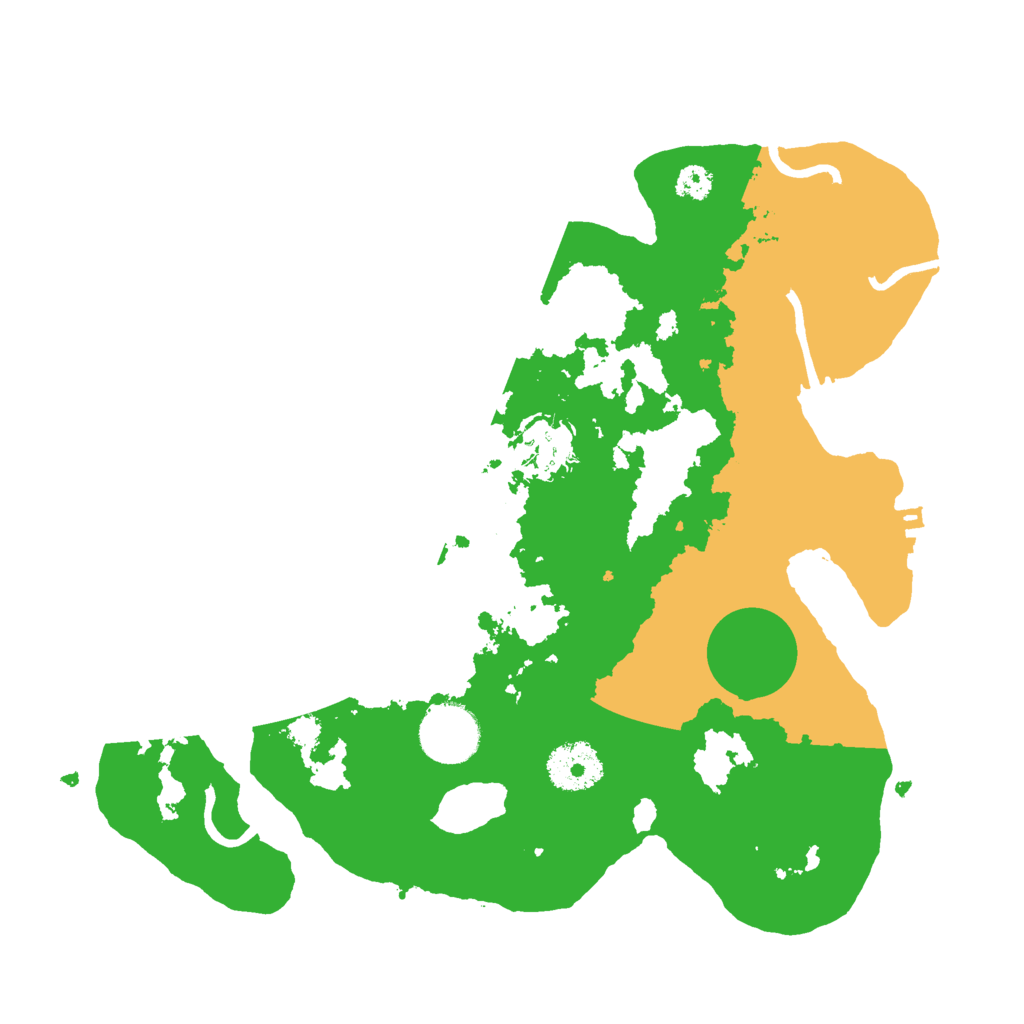 Biome Rust Map: Procedural Map, Size: 3000, Seed: 26713