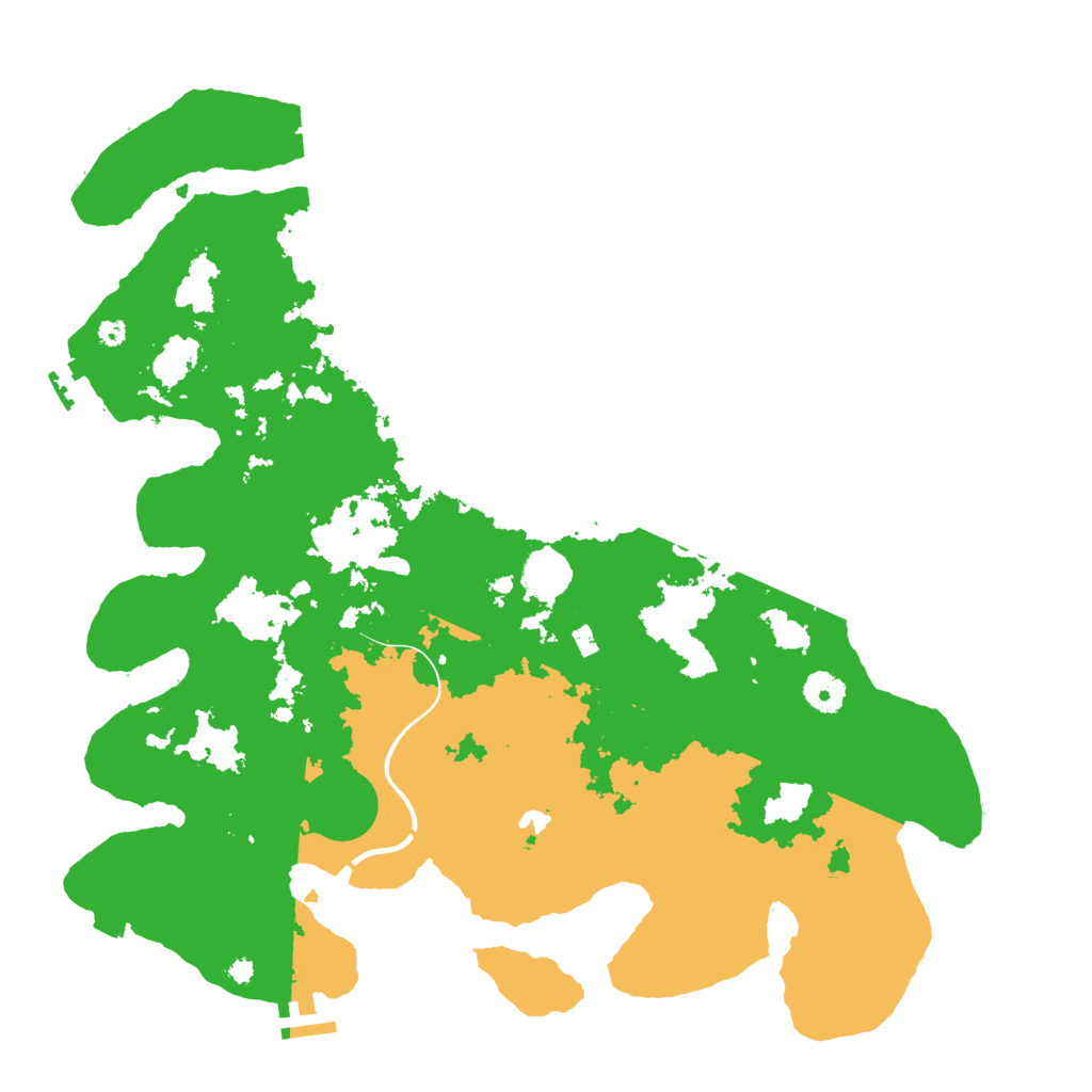 Biome Rust Map: Procedural Map, Size: 4000, Seed: 27698975