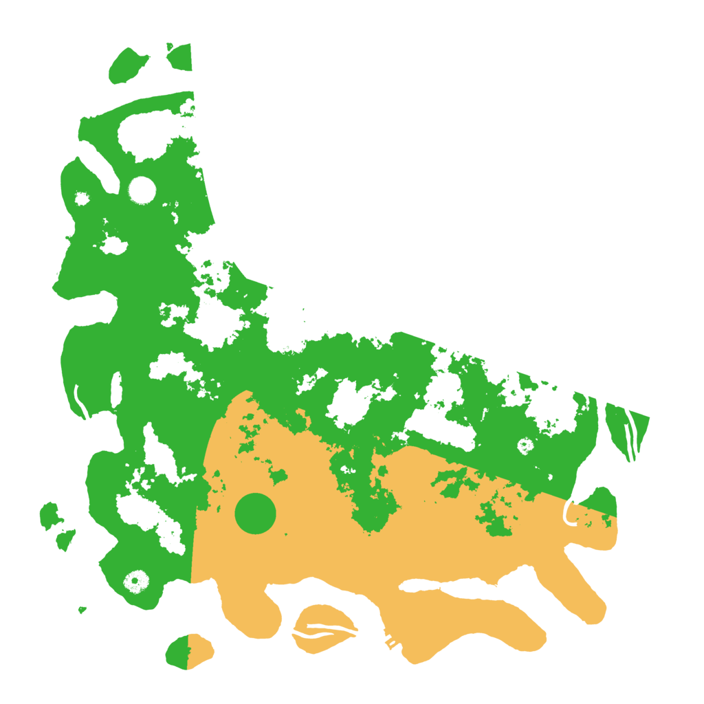 Biome Rust Map: Procedural Map, Size: 4500, Seed: 826045635