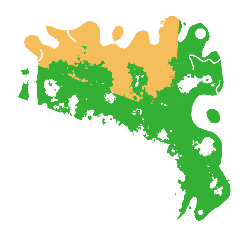 Biome Rust Map: Procedural Map, Size: 4000, Seed: 12365005