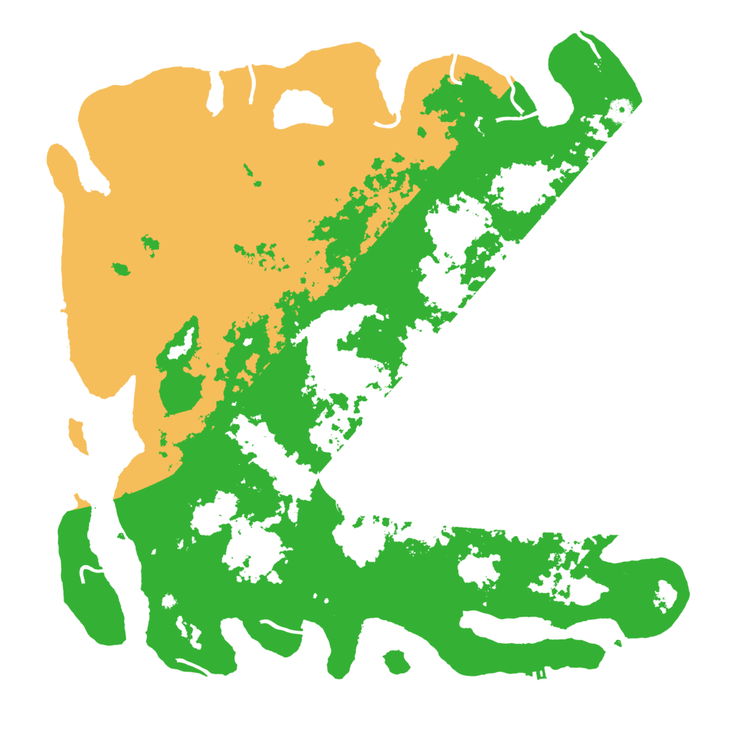 Biome Rust Map: Procedural Map, Size: 4800, Seed: 491805542