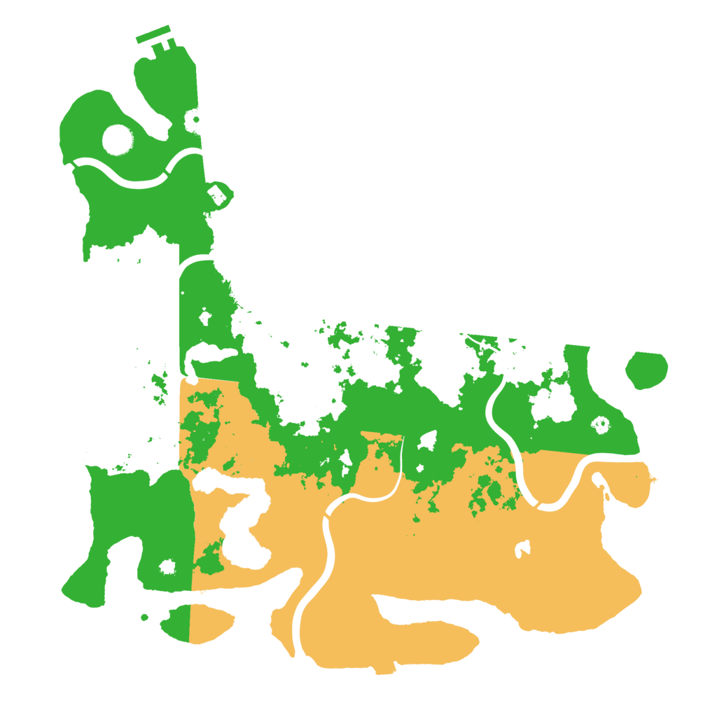 Biome Rust Map: Procedural Map, Size: 4096, Seed: 1963