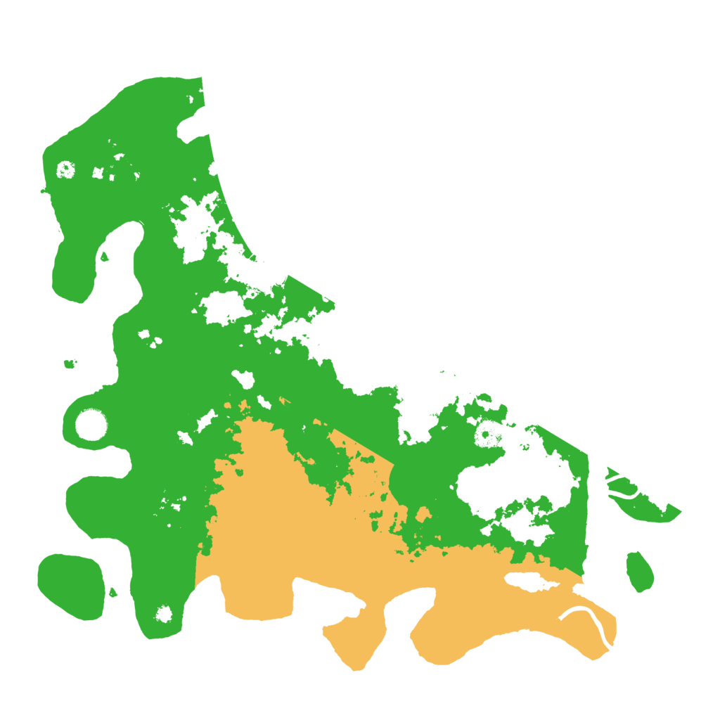 Biome Rust Map: Procedural Map, Size: 4000, Seed: 318019