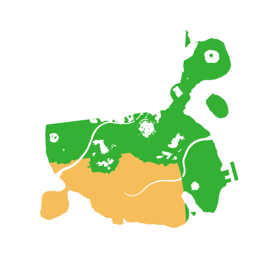 Biome Rust Map: Procedural Map, Size: 2700, Seed: 1318571153
