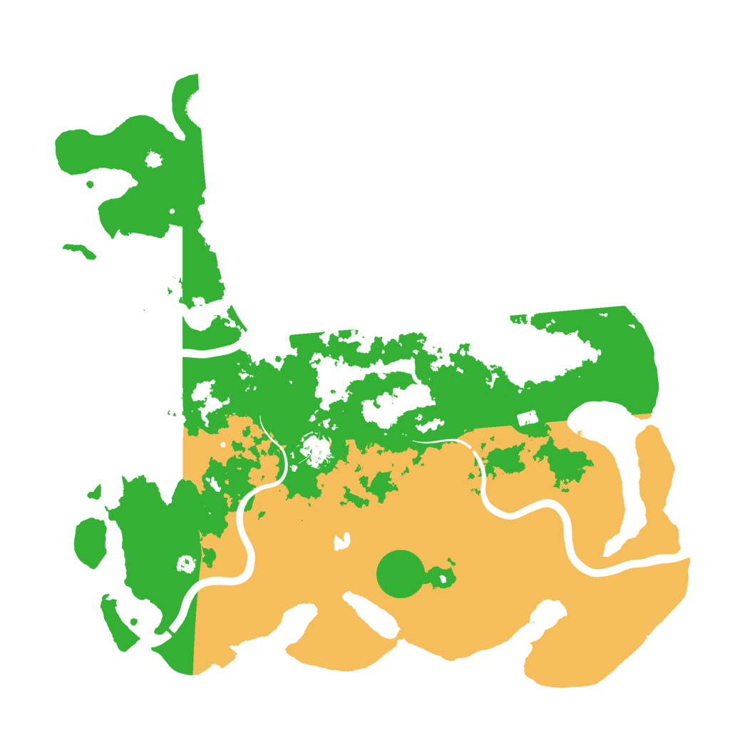 Biome Rust Map: Procedural Map, Size: 4000, Seed: 379591