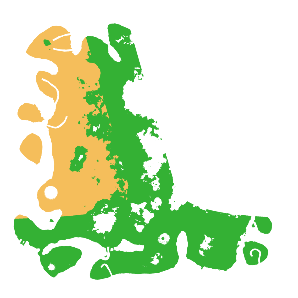 Biome Rust Map: Procedural Map, Size: 4000, Seed: 13421352