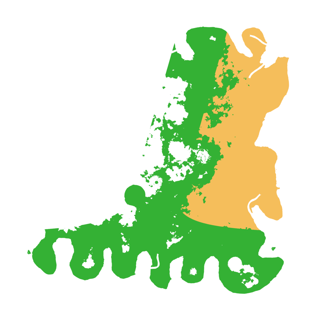 Biome Rust Map: Procedural Map, Size: 4000, Seed: 451531