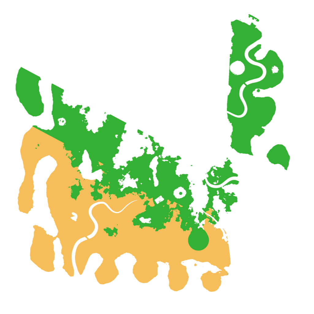 Biome Rust Map: Procedural Map, Size: 4000, Seed: 103518