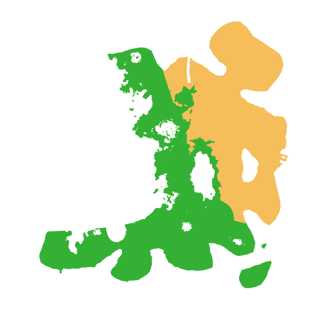 Biome Rust Map: Procedural Map, Size: 3000, Seed: 368685730