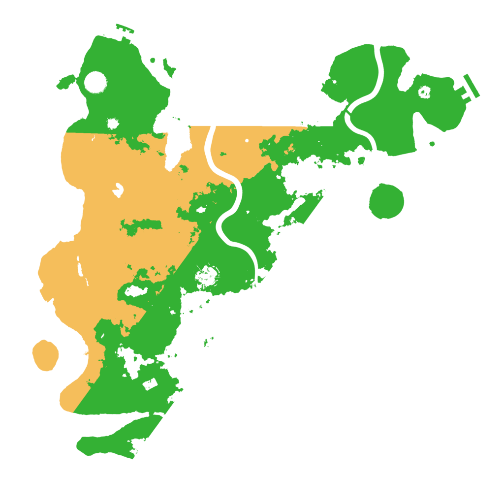 Biome Rust Map: Procedural Map, Size: 4000, Seed: 10779