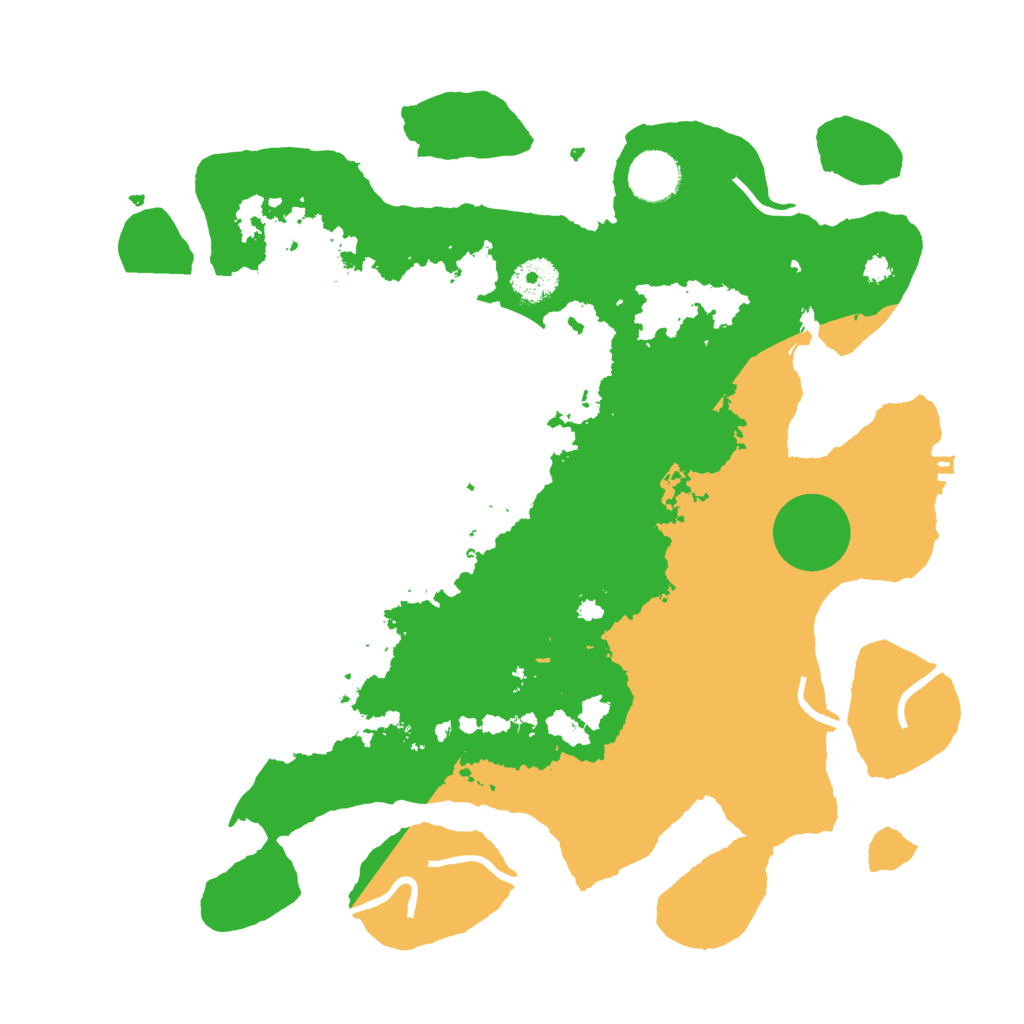 Biome Rust Map: Procedural Map, Size: 3500, Seed: 1097048444