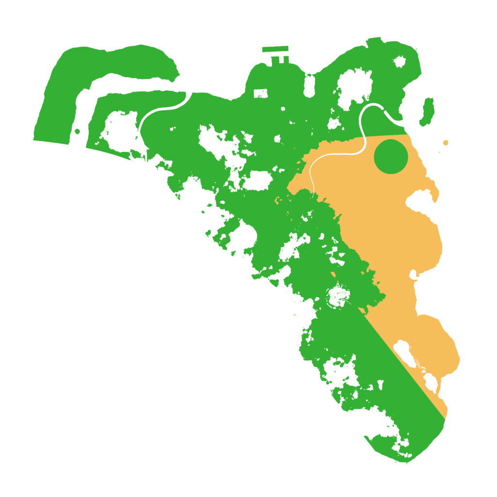 Biome Rust Map: Procedural Map, Size: 3850, Seed: 1931522365