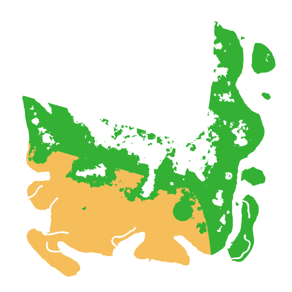 Biome Rust Map: Procedural Map, Size: 4000, Seed: 52131837