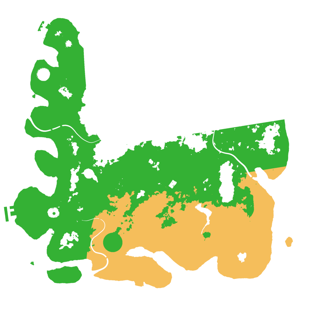 Biome Rust Map: Procedural Map, Size: 4250, Seed: 5661813