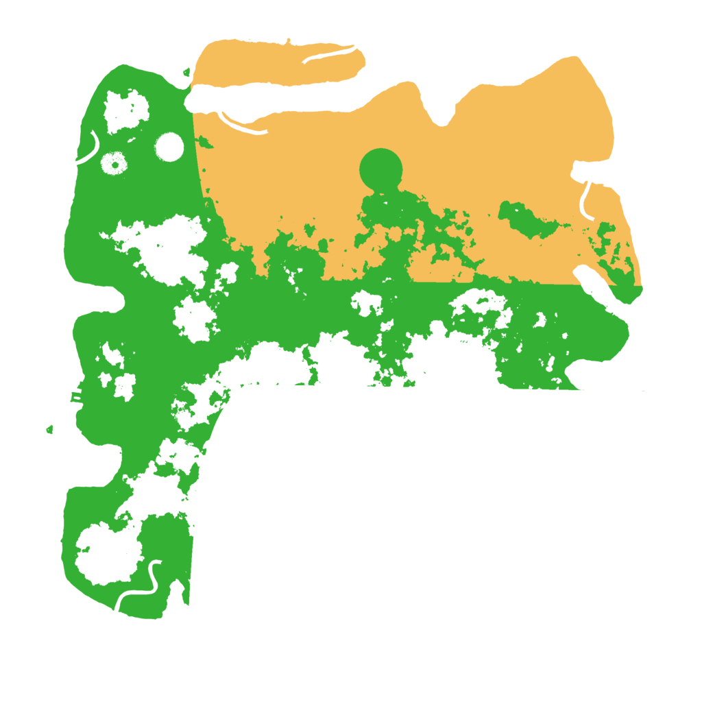 Biome Rust Map: Procedural Map, Size: 4300, Seed: 980000