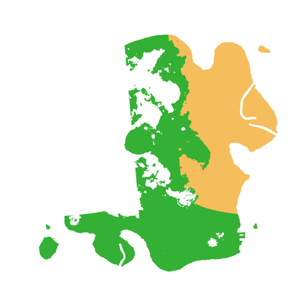 Biome Rust Map: Procedural Map, Size: 3000, Seed: 972247764
