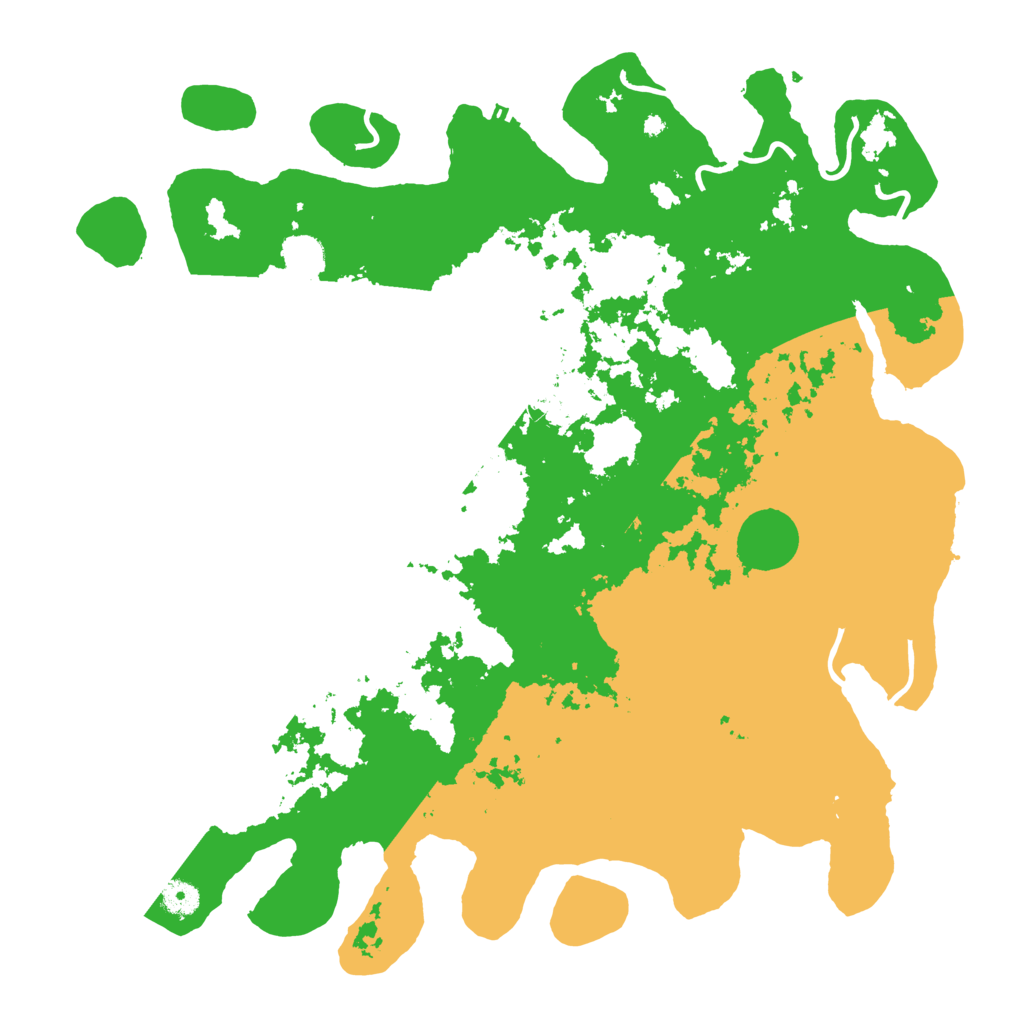 Biome Rust Map: Procedural Map, Size: 4500, Seed: 7072022