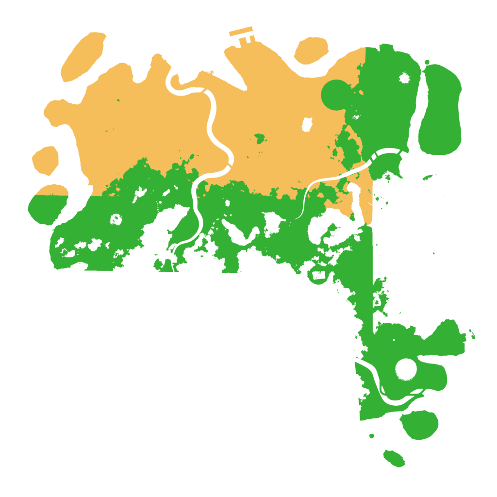 Biome Rust Map: Procedural Map, Size: 4250, Seed: 453638923