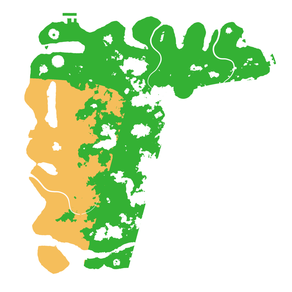 Biome Rust Map: Procedural Map, Size: 4200, Seed: 1130516148
