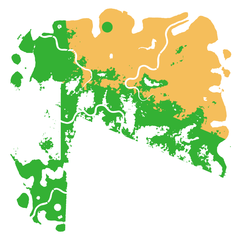 Biome Rust Map: Procedural Map, Size: 6000, Seed: 1944450511