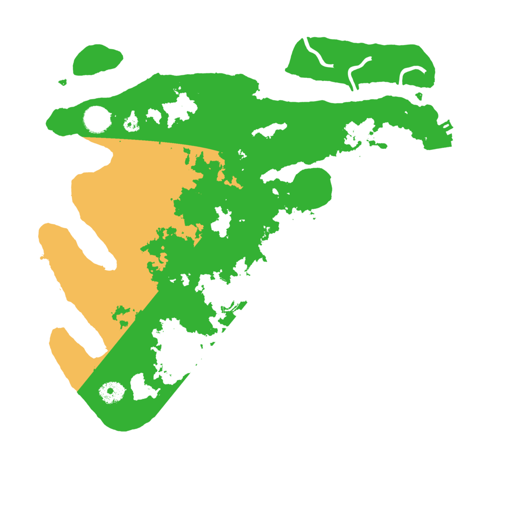 Biome Rust Map: Procedural Map, Size: 3333, Seed: 1676582654