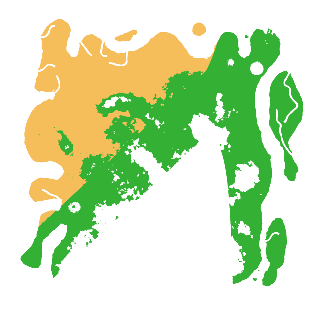 Biome Rust Map: Procedural Map, Size: 4250, Seed: 207078916