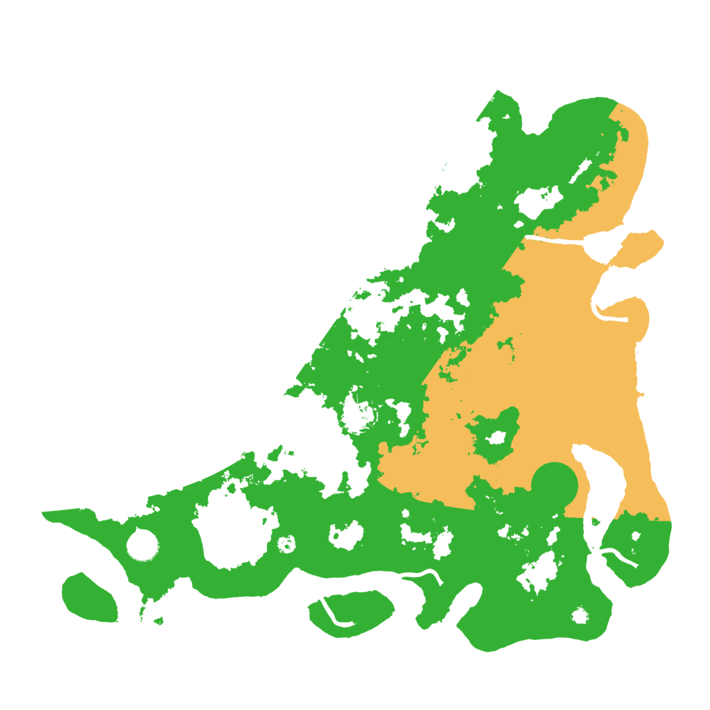 Biome Rust Map: Procedural Map, Size: 4000, Seed: 47516631