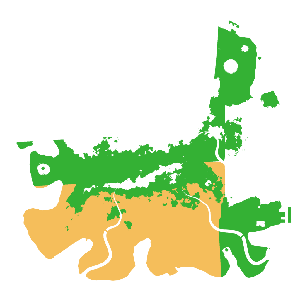 Biome Rust Map: Procedural Map, Size: 3800, Seed: 1218592313