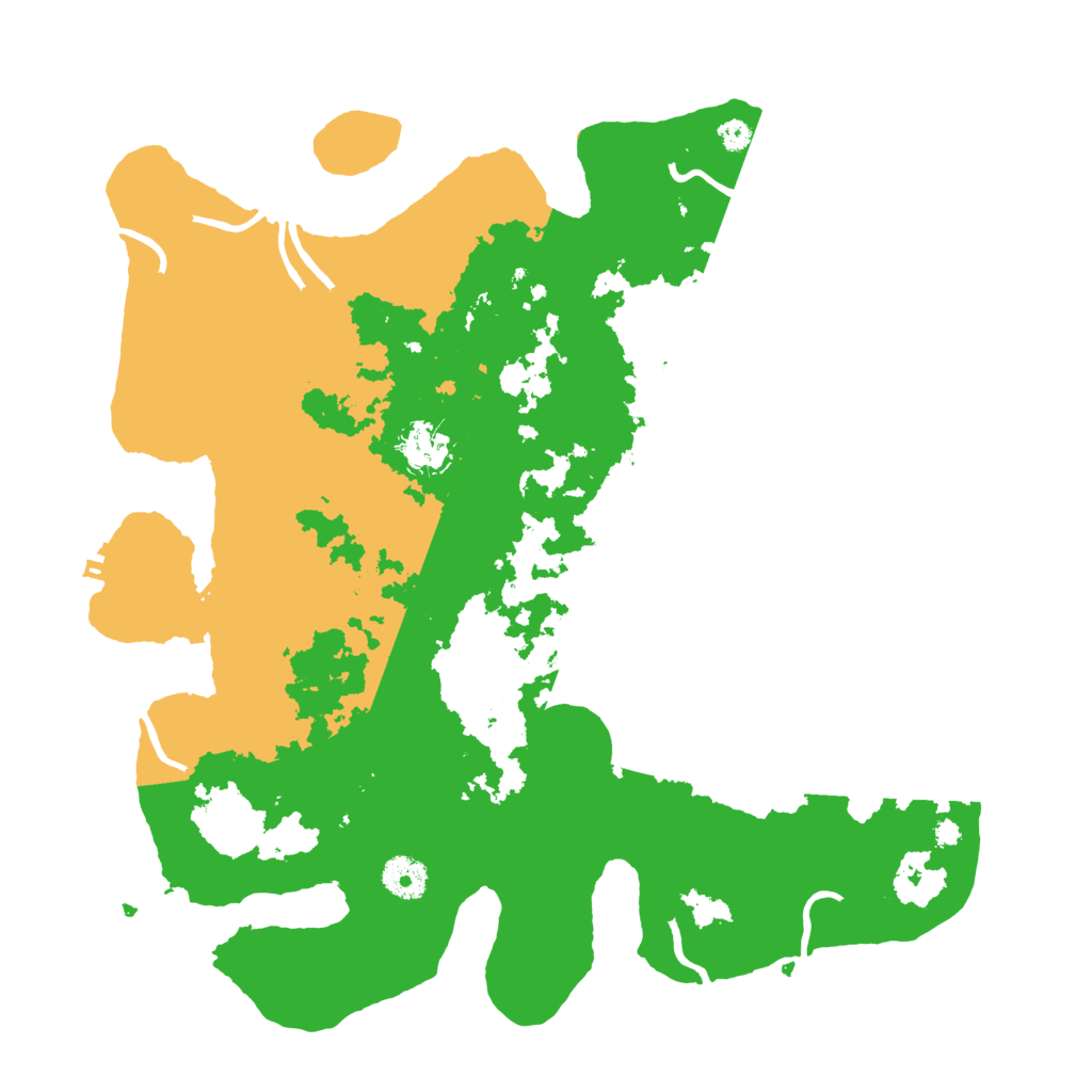 Biome Rust Map: Procedural Map, Size: 3750, Seed: 43591534