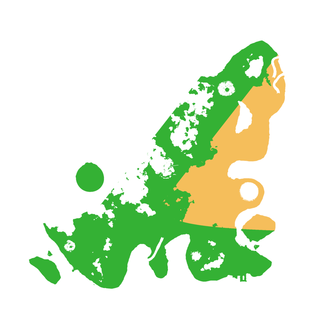 Biome Rust Map: Procedural Map, Size: 3000, Seed: 1337344312